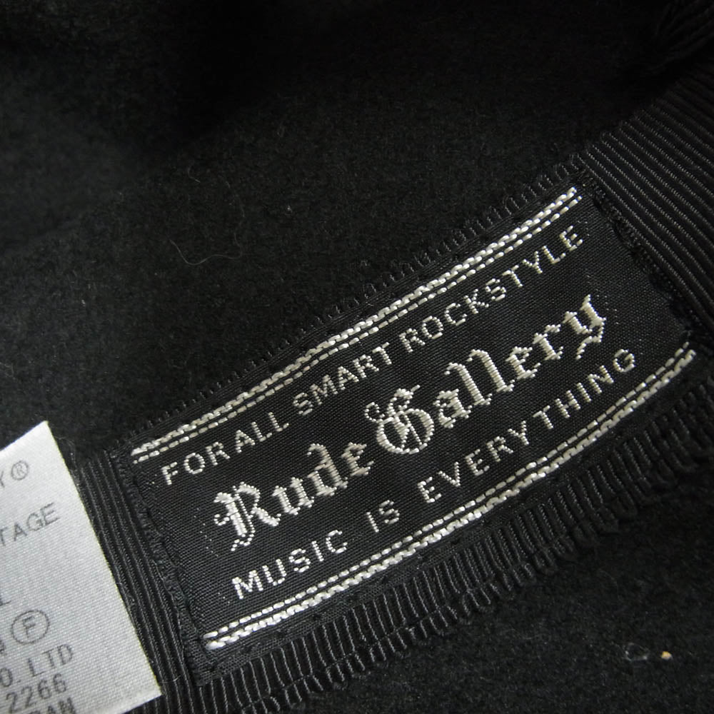 ルードギャラリー　rudegallery ウールハット　　出品23日日曜日まで ルードギャラリーrudegallery ウールハット出品23日日曜日まで