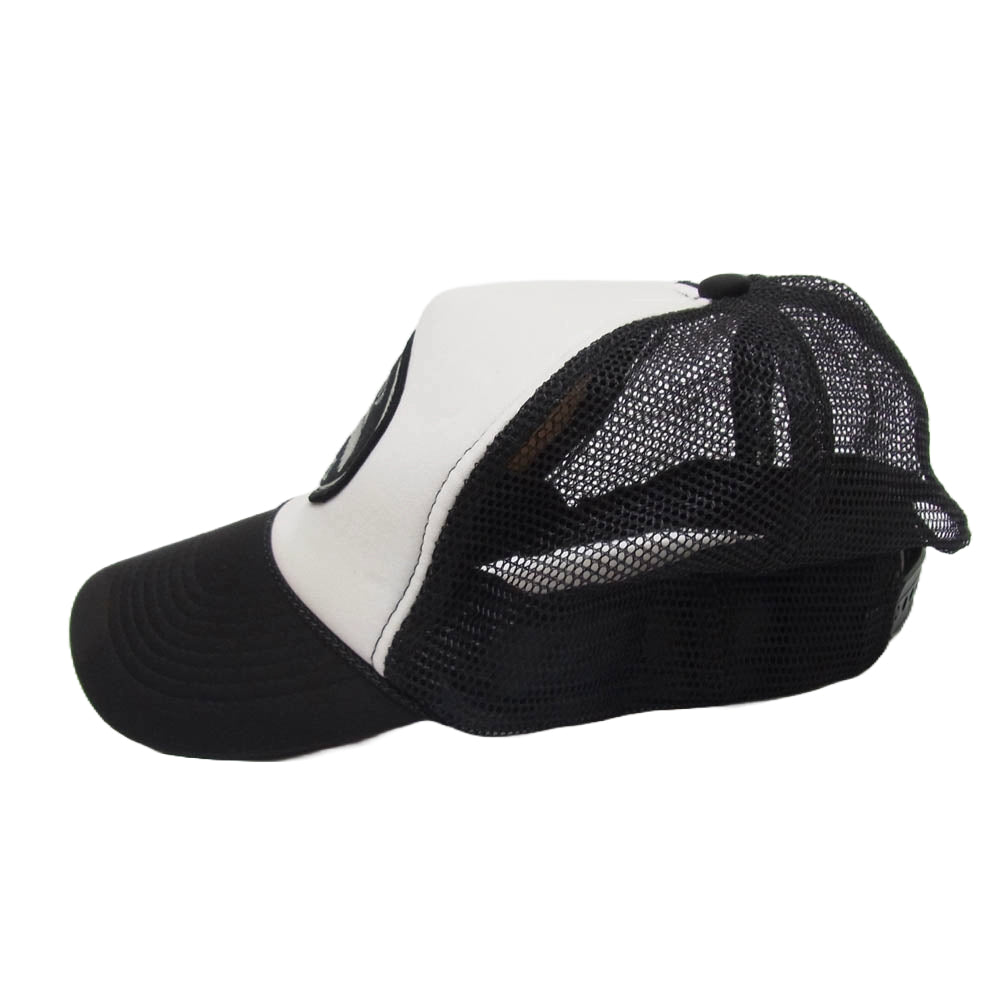 RUDE GALLERY BLACK REBEL ルードギャラリーブラックレーベル スカル メッシュ キャップ ブラック系【中古】