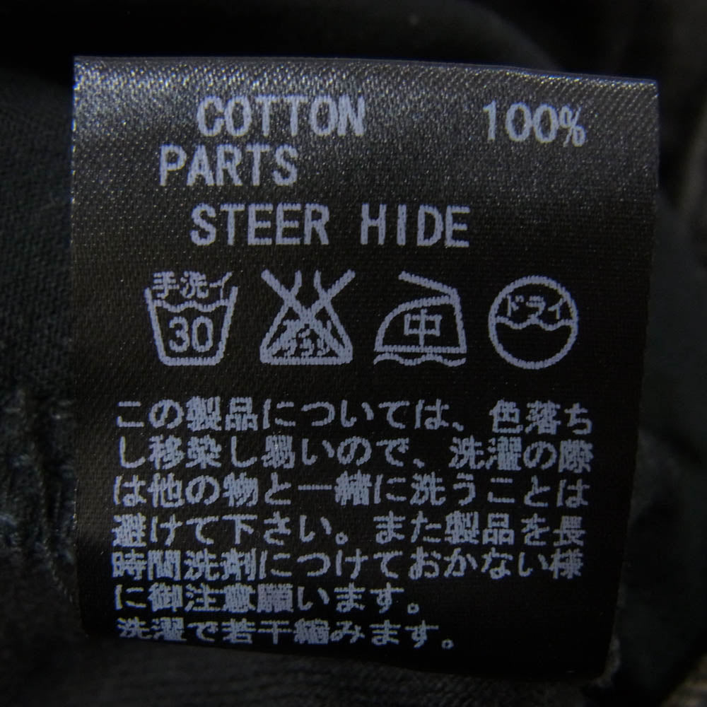 LOST CONTROL ロストコントロール DP-18 ストレート デニム パンツ ボタンフライ ブラック系 32【中古】