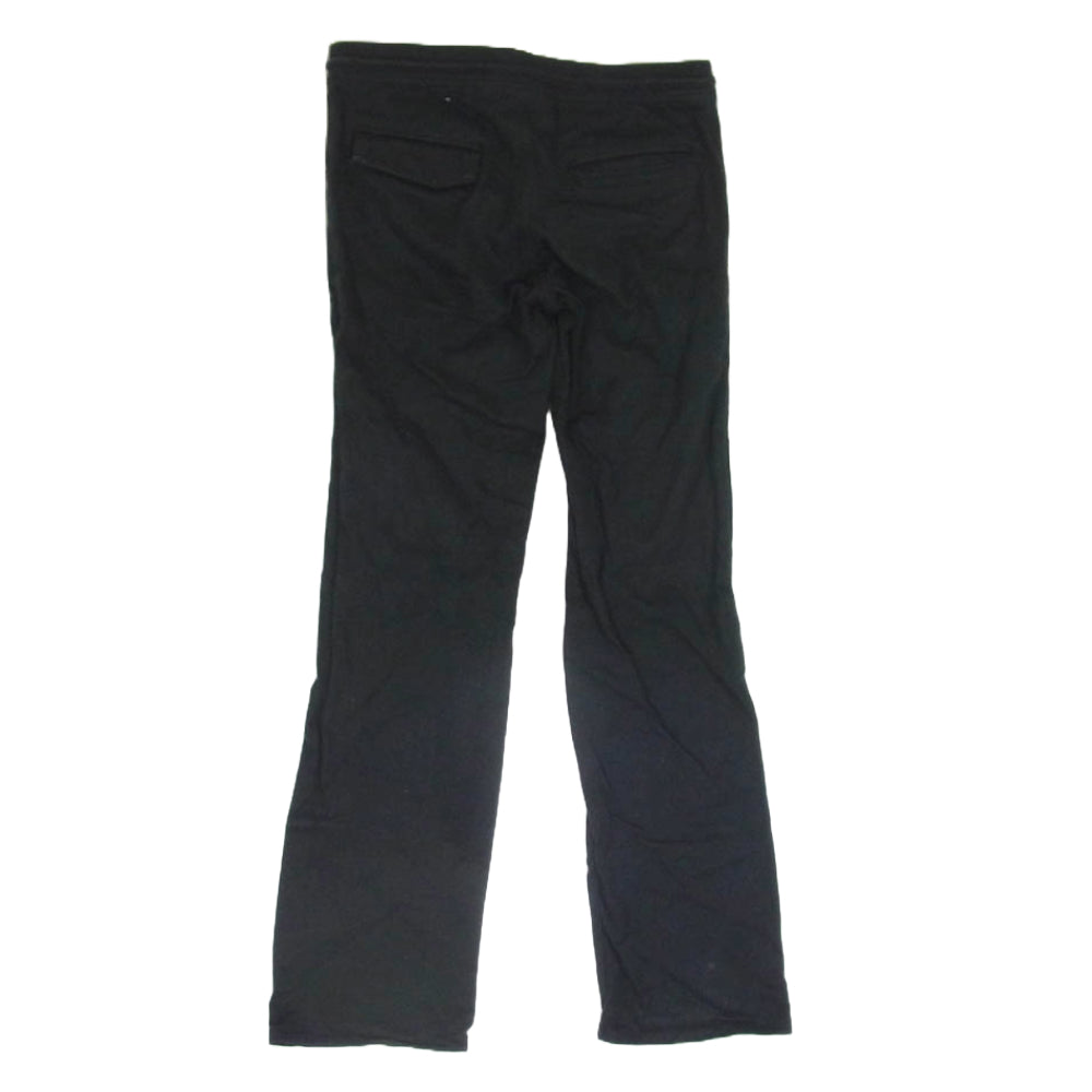 RUDE GALLERY ルードギャラリー 0001807 コットン スリム ストレート イージー パンツ ブラック系 3【中古】