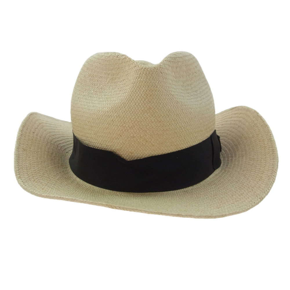 RUDE GALLERY ルードギャラリー 19SS THE HAT BWOY CLUB STRAW HAT ストロー パナマ 中折れ ハット ベージュ系 3【中古】