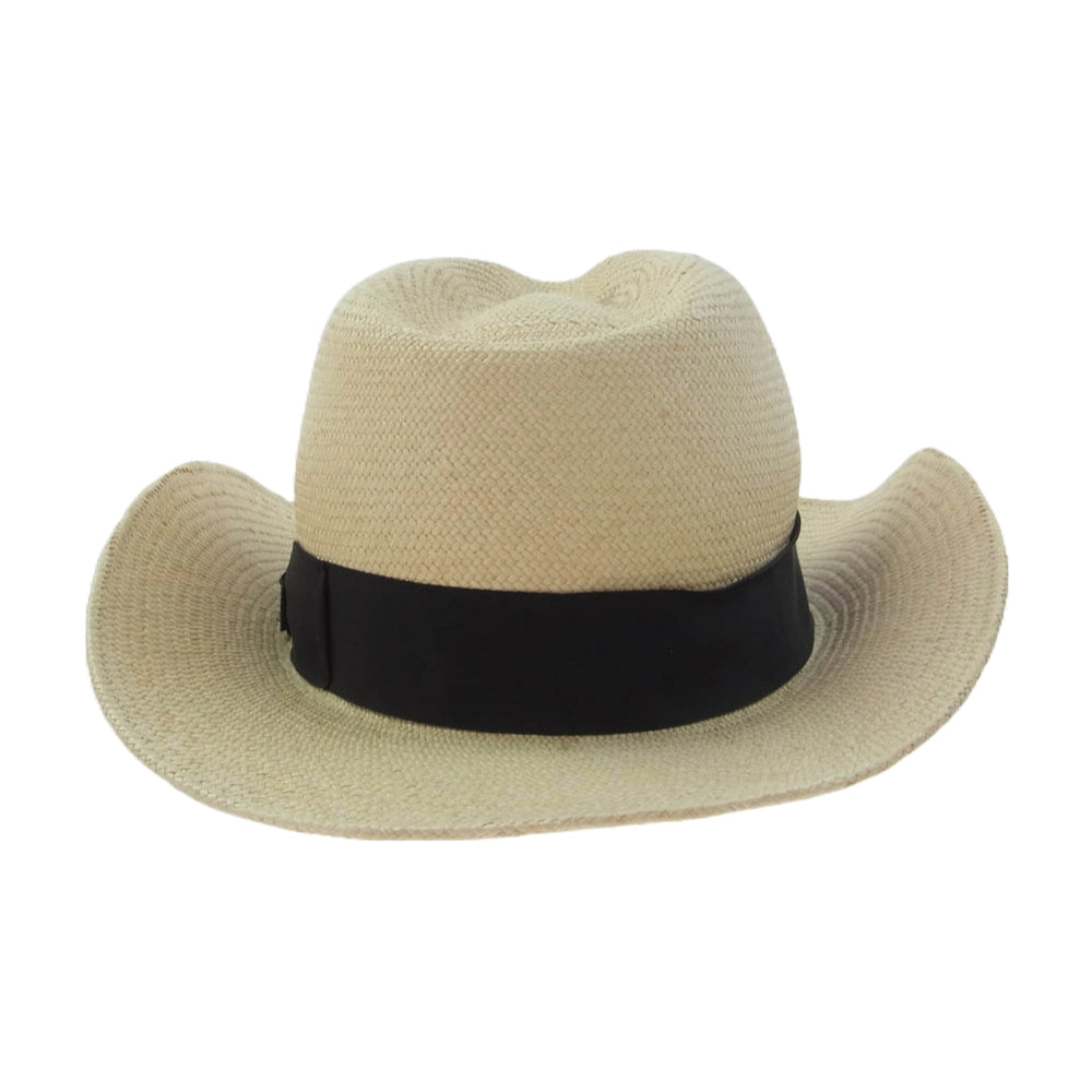RUDE GALLERY ルードギャラリー 19SS THE HAT BWOY CLUB STRAW HAT ストロー パナマ 中折れ ハット ベージュ系 3【中古】