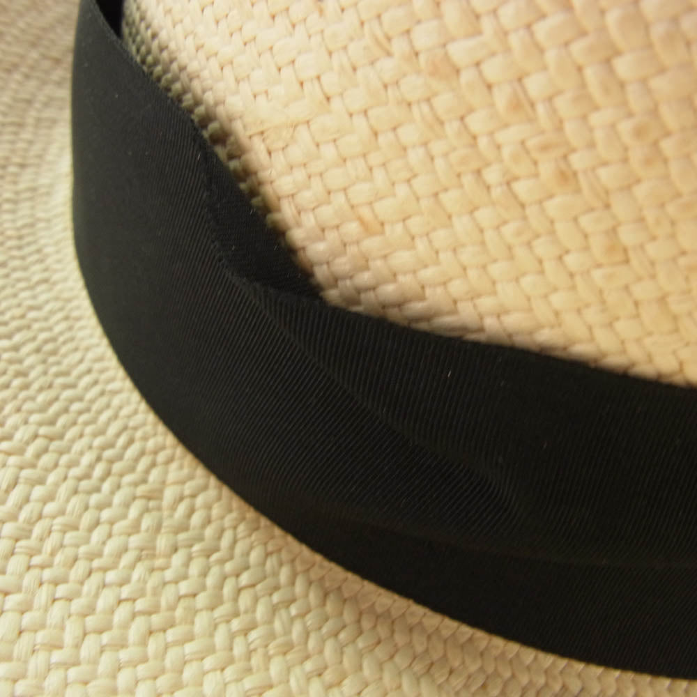 RUDE GALLERY ルードギャラリー 19SS THE HAT BWOY CLUB STRAW HAT ストロー パナマ 中折れ ハット ベージュ系 3【中古】