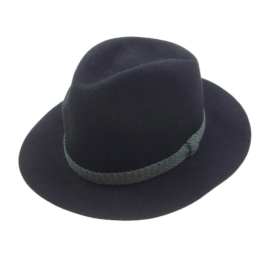 RUDE GALLERY ルードギャラリー 16AW THE HAT BWOY CLUB ウール 中折れ ハット ブラック系 L【中古】