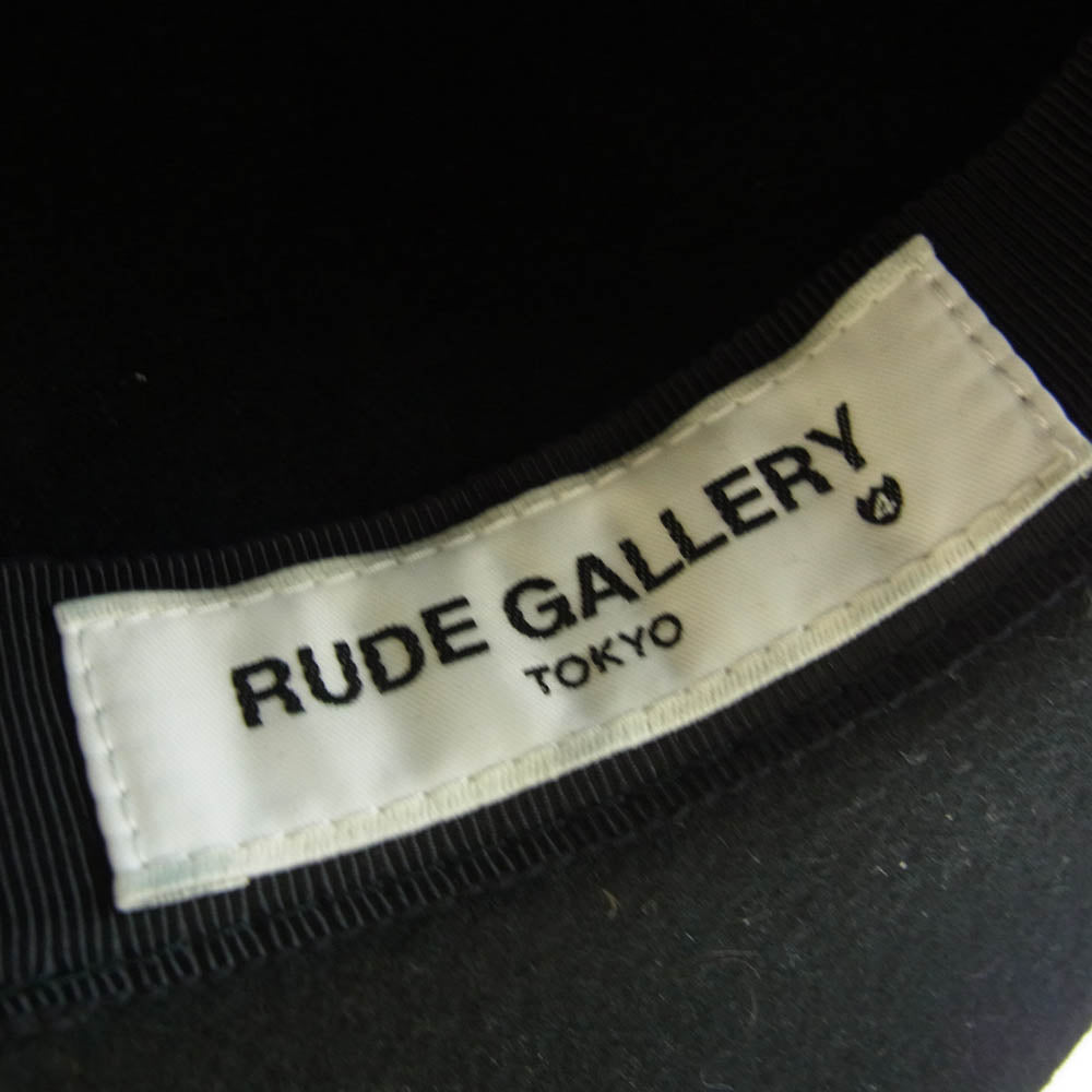 RUDE GALLERY ルードギャラリー 16AW THE HAT BWOY CLUB ウール 中折れ ハット ブラック系 L【中古】