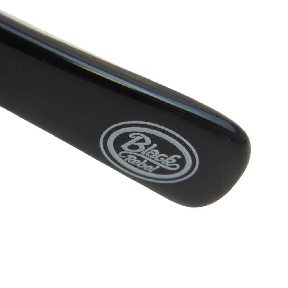 RUDE GALLERY BLACK REBEL ルードギャラリーブラックレーベル BR2684 J.D.-REV. サングラス アイウェア 眼鏡 フレーム：ブラック系【中古】