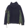 Sacai サカイ SCM-033 Sponge Sweat MA-1 Hoodie スポンジ スウェット フーディ ジャケット プルオーバー パーカー ネイビー系 カーキ系 2【新古品】【未使用】【中古】