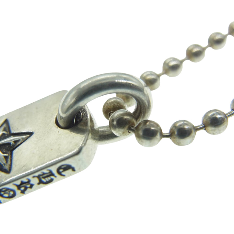 【正規品】クロムハーツタイニースター ドッグタグ インボイス原本 正規品】クロムハーツタイニースター ドッグタグ インボイス原本