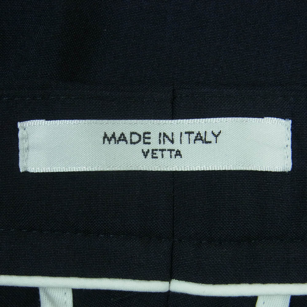 セラードアー 24SS 1114-343-8749 Trousers トラウザーズ プリーツ スラックス パンツ ダークネイビー系 46【極上美品】【中古】