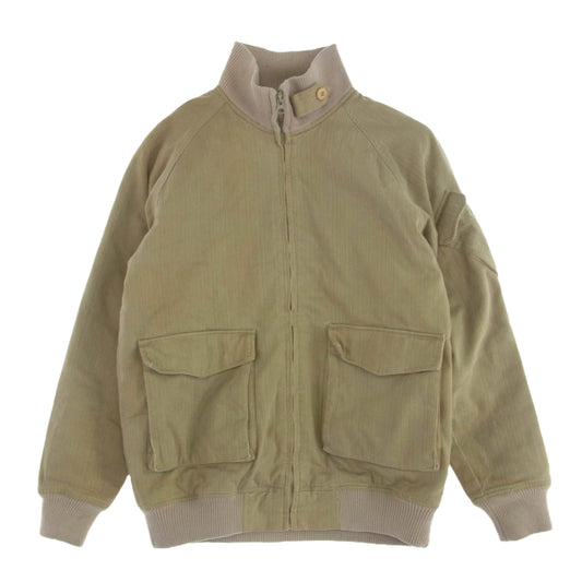 WOOLRICH ウールリッチ 中綿 ジップアップ ジャケット カーキ系 M【中古】