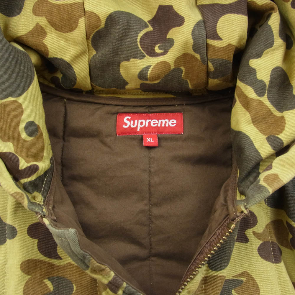 Supreme シュプリーム 10AW Insulated Work Jacket インサレーテッド ワーク ジャケット カモ 迷彩 XL【中古】