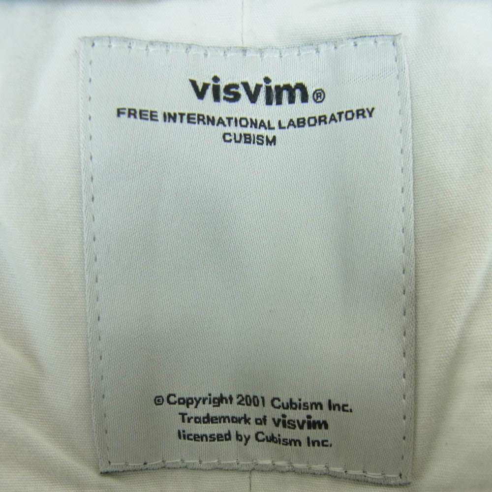 VISVIM ビズビム コットン スラックス パンツ 日本製 グレー系 M【中古】