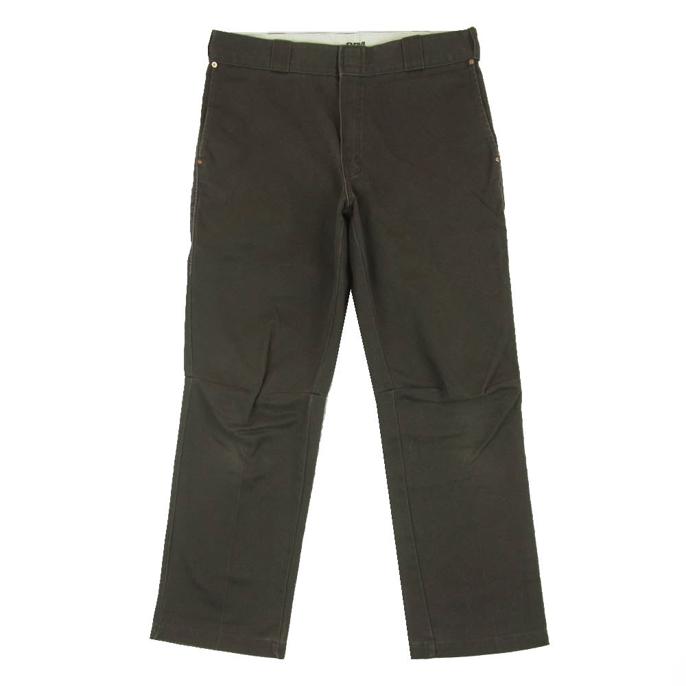 リビルドバイニードルズ Dickies ディッキーズ ストレート ワーク パンツ ブラウン系 S【中古】