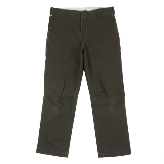 リビルドバイニードルズ Dickies ディッキーズ ストレート ワーク パンツ ブラウン系 S【中古】