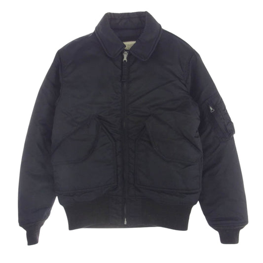 Buzz Rickson's バズリクソンズ BR12390 WILLIAM GIBSON CWU-45/P ウィリアムギブソン フライト ジャケットMA-1 ブラック系 M【中古】