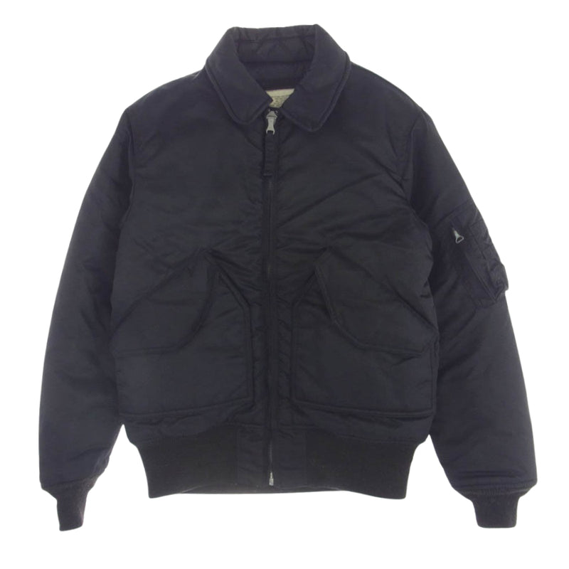 Buzz Rickson's バズリクソンズ BR12390 WILLIAM GIBSON CWU-45/P ウィリアムギブソン フライト ジャケットMA-1 ブラック系 M【中古】