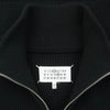 MAISON MARGIELA メゾンマルジェラ 22AW SI1HA0013 S17781 COTTON WOOL DRIVERS KNIT コットンウール 7ゲージ ドライバーズニット ブラック系 XS【中古】