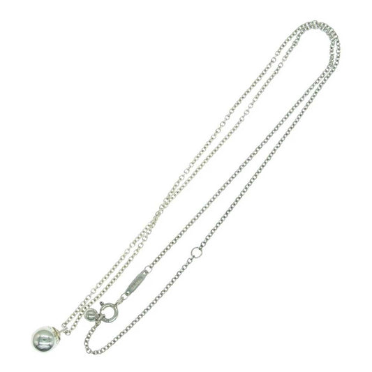 TIFFANY&Co. ティファニー ハードウェア ボール ネックレス シルバー系【中古】