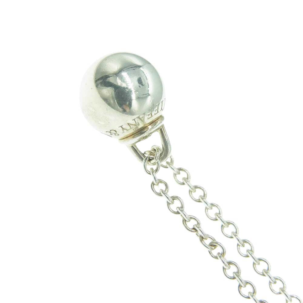 TIFFANY&Co. ティファニー ハードウェア ボール ネックレス シルバー系【中古】