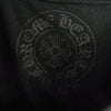 CHROME HEARTS クロムハーツ（原本無） Neck Logo S/S Tee ネックロゴ ポケット付 プリント 半袖 Ｔシャツ ブラック系 M【美品】【中古】