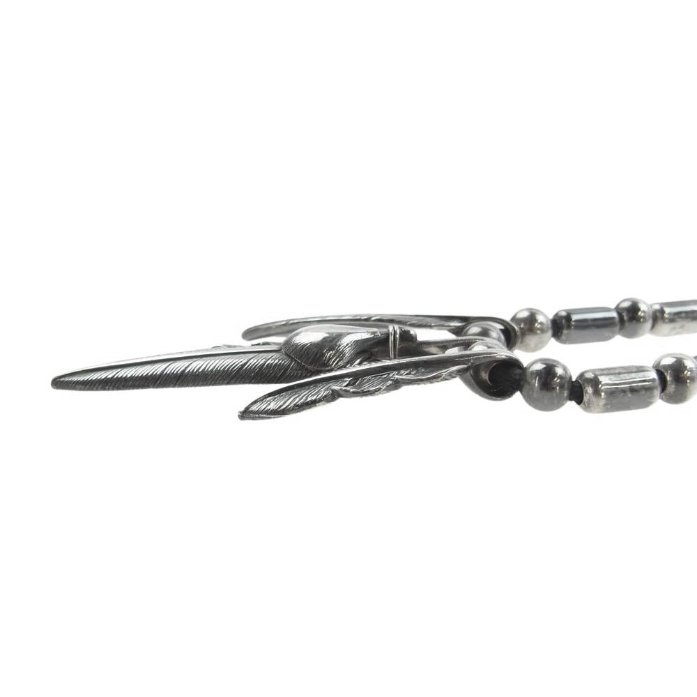 TADY&KING タディアンドキング カスタムネックレス ホイールフェザーSV SPフェザーS SPフェザーSS SV中空パイプビーズ SV中空ビーズ SV無垢ビーズ シルバー系【中古】