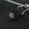 CHROME HEARTS クロムハーツ（原本無） 5ZIP ナイロン マルチパース ポーチ ミニクラッチバッグ ブラック系【中古】