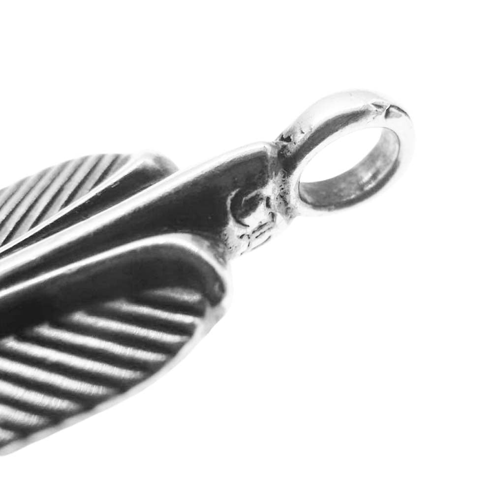 CHROME HEARTS クロムハーツ（原本無） FEATHER フェザー ペンダントトップ シルバー系【中古】