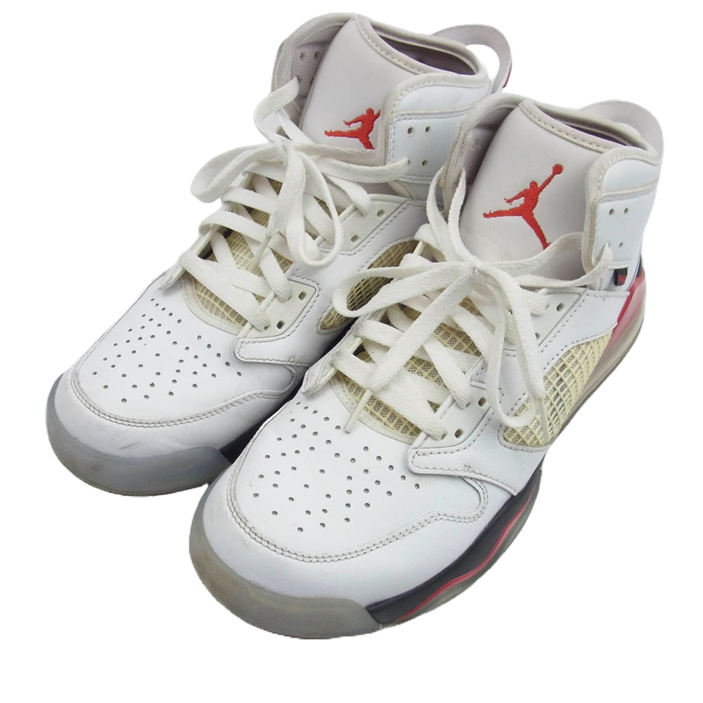 NIKE ナイキ CD7070-100 Jordan Mars 270 ジョーダン マーズ 270 ホワイト ファイヤーレッド ハイカットスニーカー ホワイト系 28.0cm【中古】
