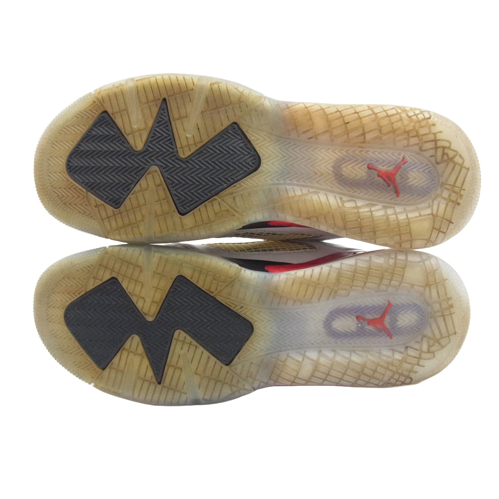 NIKE ナイキ CD7070-100 Jordan Mars 270 ジョーダン マーズ 270 ホワイト ファイヤーレッド ハイカットスニーカー ホワイト系 28.0cm【中古】