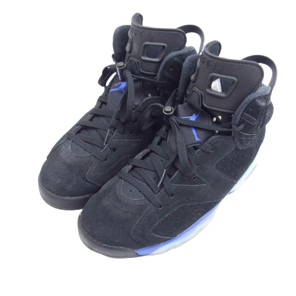 NIKE ナイキ CT8529-004 Air Jordan 6 Retro Aqua エアジョーダン 6 レトロ アクア ハイカットスニーカー ブラック系 28.0cm【中古】