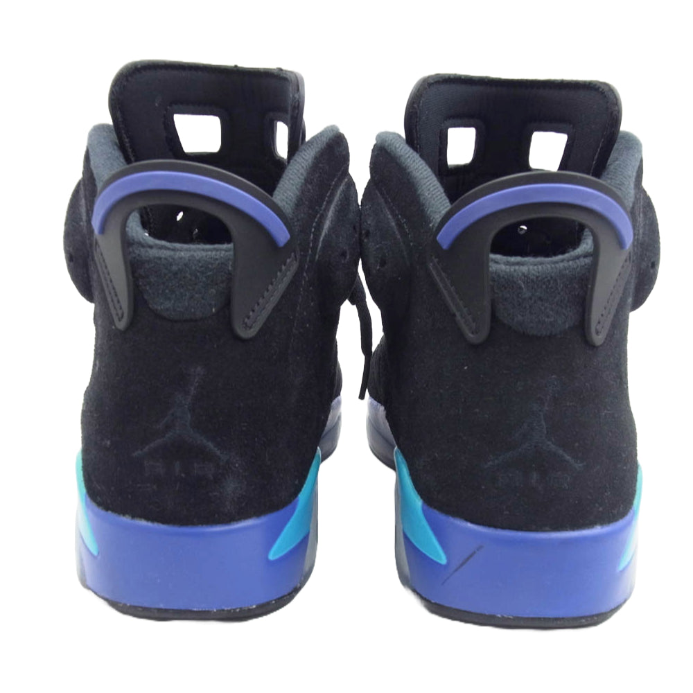 NIKE ナイキ CT8529-004 Air Jordan 6 Retro Aqua エアジョーダン 6 レトロ アクア ハイカットスニーカー ブラック系 28.0cm【中古】