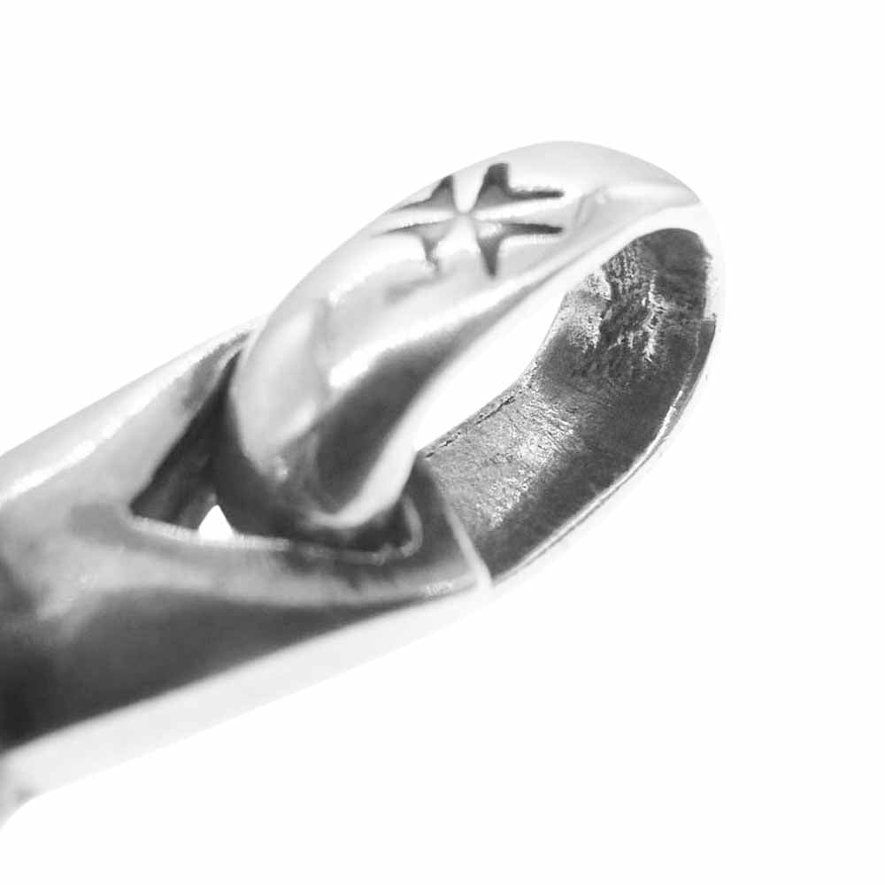 ガボラトリー GABORATORY ガボラトリー マリア ギャランティ付属 シングルスカル ダガ― ラウンドトップ ペンダント【中古】