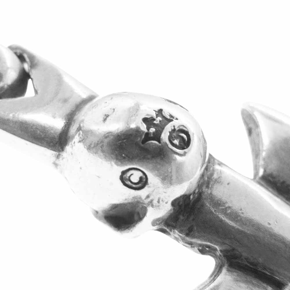 ガボラトリー GABORATORY ガボラトリー マリア ギャランティ付属 シングルスカル ダガ― ラウンドトップ ペンダント【中古】