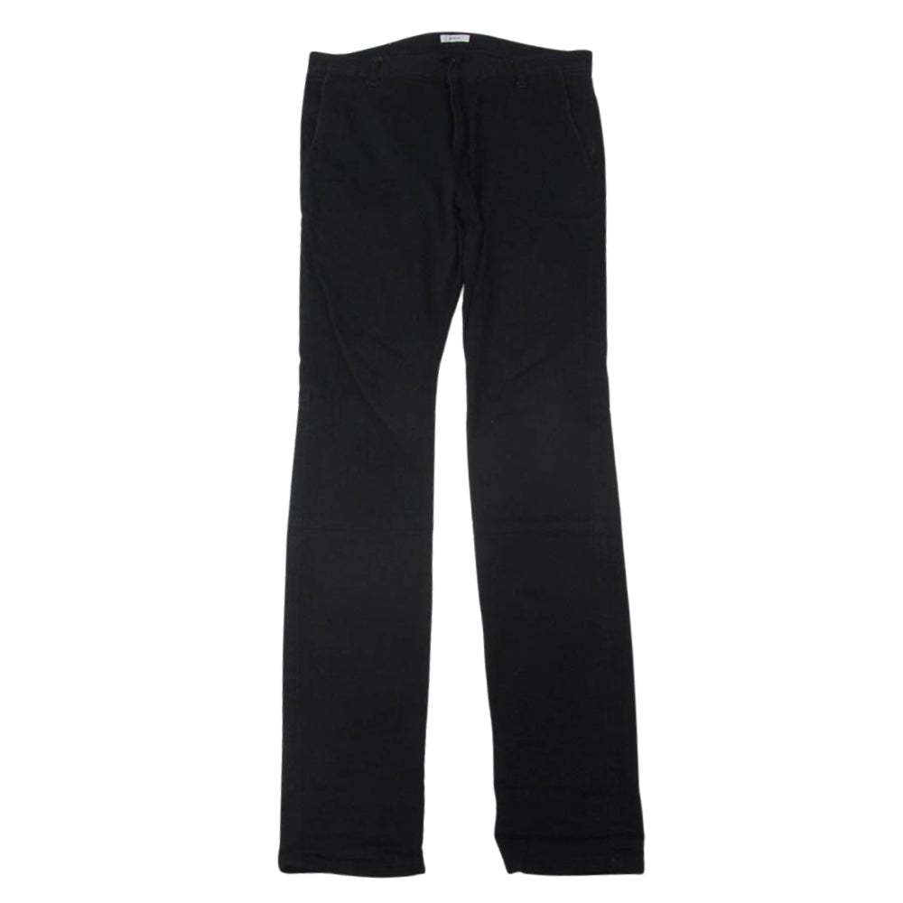 GAVIAL ガヴィル 20AW GVL-20AWB-0437 skinny pants スキニーパンツ ハラコレザーパッチ デニムパンツ ブラック系 L【中古】