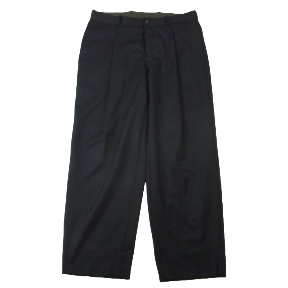 ナウン 90012034 NECESSARY or UNNECESSARY ネセサリー オア アンネセサリー SCHOOL BOTTOM B スラックス タックパンツ チャコール系 1【中古】