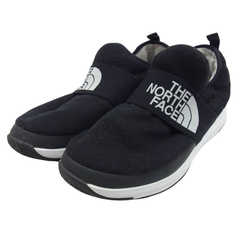 THE NORTH FACE ノースフェイス NF51792 NUPTSE TRACTION LITE MOC 2 KNIT ヌプシ トラクション ライト モック2 ニット スニーカー ブラック系 27cm【中古】