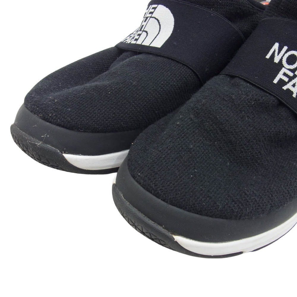 THE NORTH FACE ノースフェイス NF51792 NUPTSE TRACTION LITE MOC 2 KNIT ヌプシ トラクション ライト モック2 ニット スニーカー ブラック系 27cm【中古】