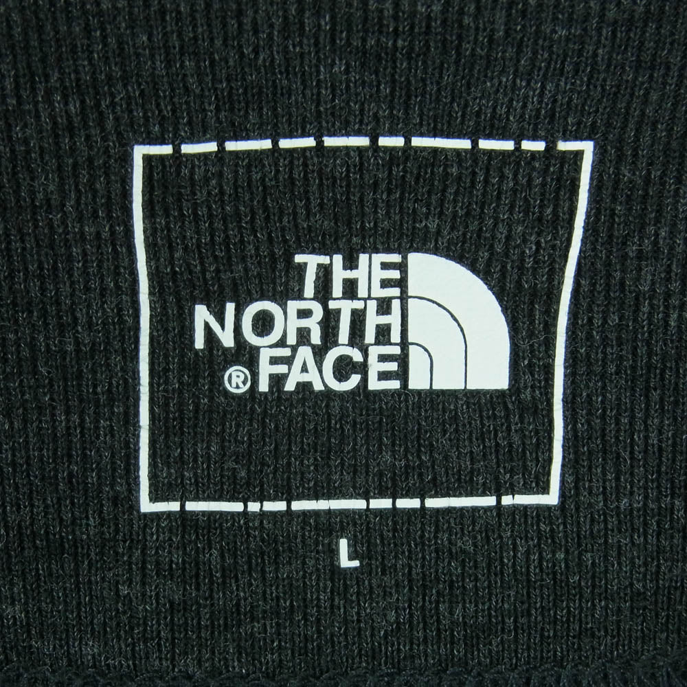 THE NORTH FACE ノースフェイス NT62294 L/S Free Run Henley CREW フリーラン ヘンリー クルーネック 長袖 Tシャツ カットソー ダークグレー系 L【中古】