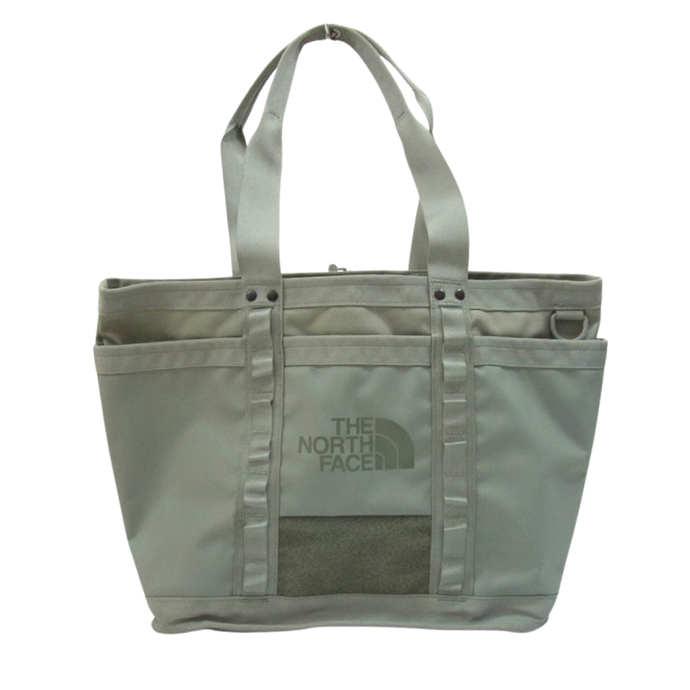 THE NORTH FACE ノースフェイス NM82050R EXPLORE UTILITY TOTE エクスプローラー ユーティリティー トート バッグ カーキ系【中古】