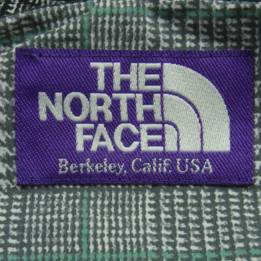 THE NORTH FACE ノースフェイス NP2550N PURPLE LABEL パープルレーベル チェック マウンテン パーカー グレー系 M【中古】