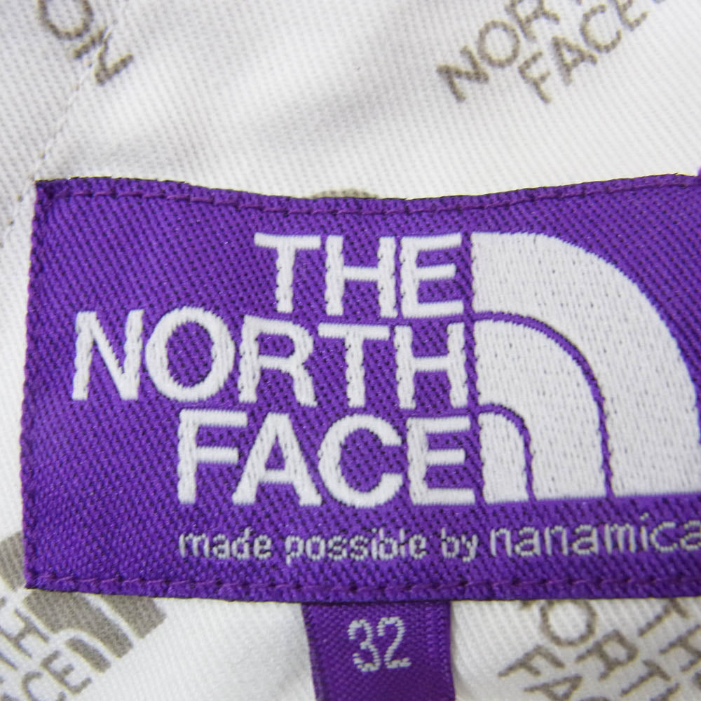 THE NORTH FACE ノースフェイス NT5202N PURPLE LABEL パープルレーベル Stretch Twill Cargo Pants ストレッチ ツイル カーゴ パンツ ベージュ系 32【中古】