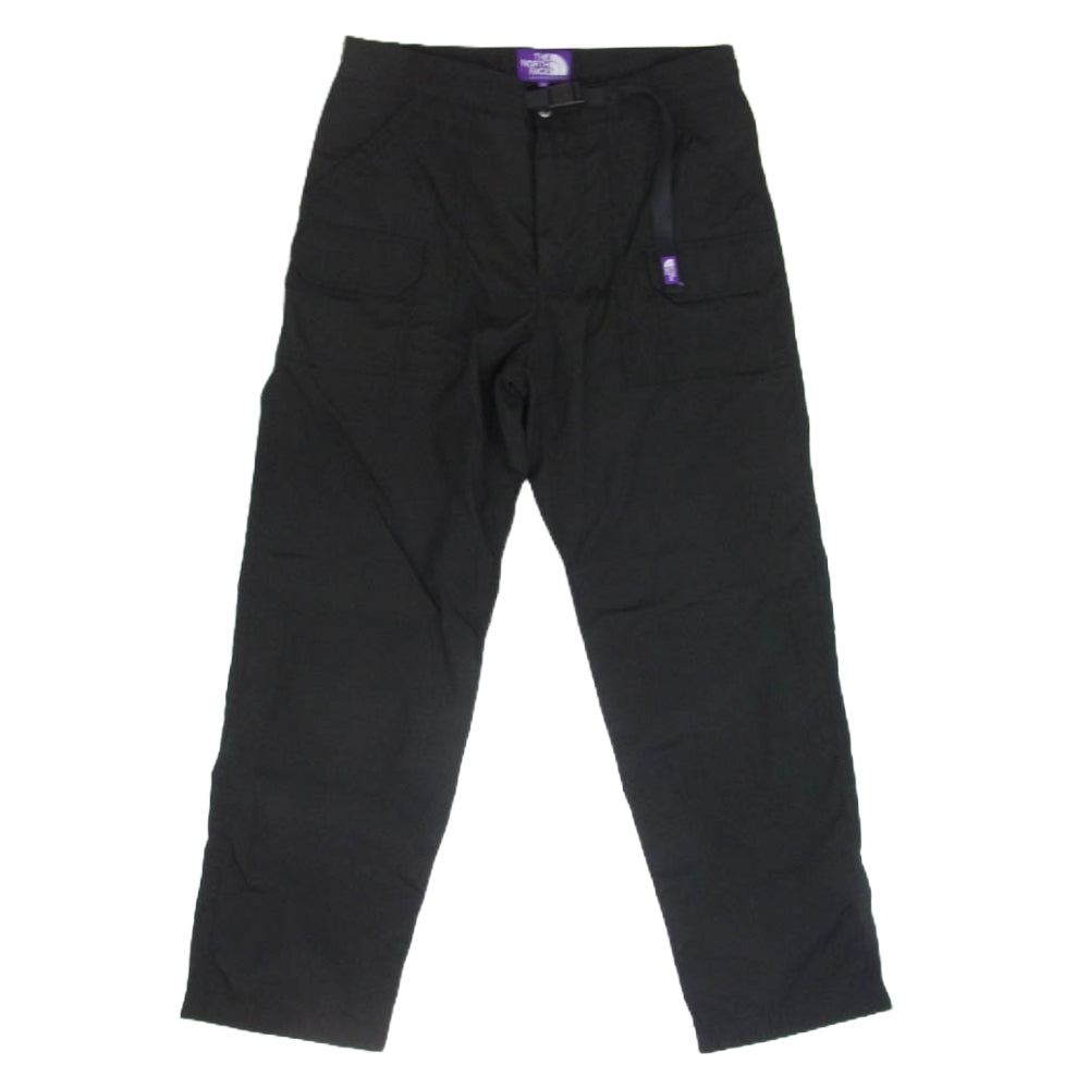THE NORTH FACE ノースフェイス NP5307N PURPLE LABEL パープルレーベル Ripstop Trail Pants リップストップ パンツ ブラック系 32【中古】