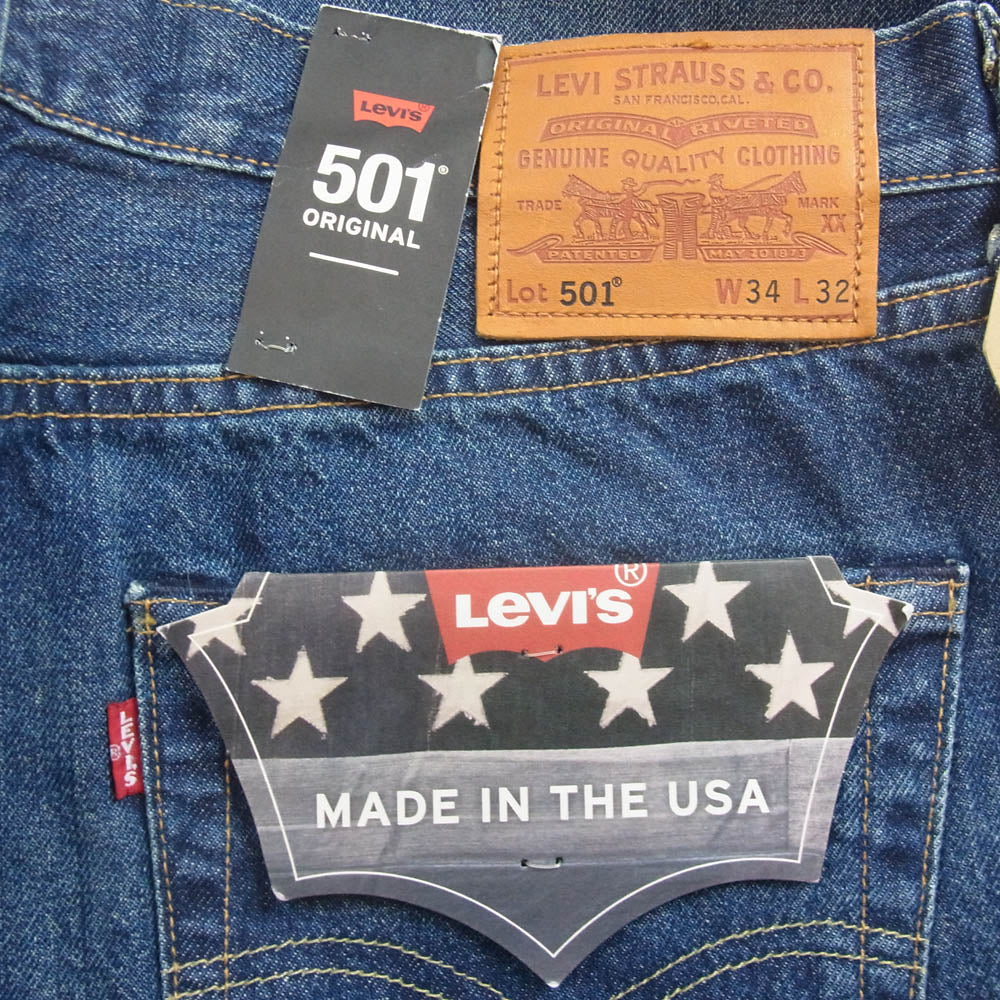 Levi's リーバイス 00501-2455 USA製 501 ストレート デニム パンツ