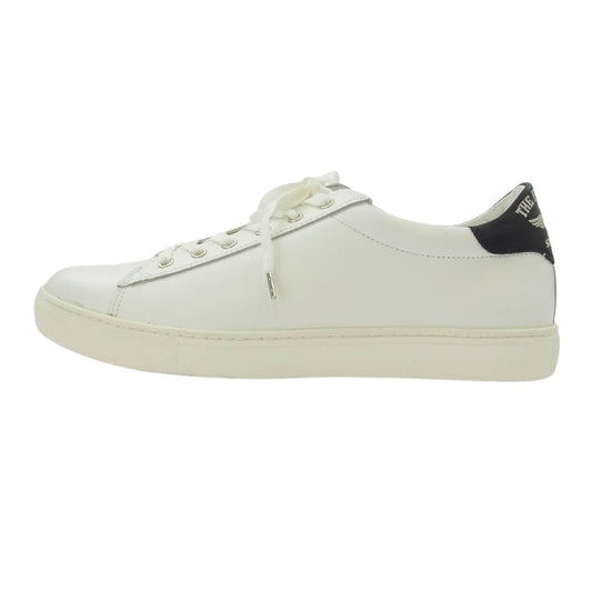 THE FLAT HEAD ザフラットヘッド FN-FS-001 レザースニーカー ホワイト ホワイト系 28cm【極上美品】【中古】