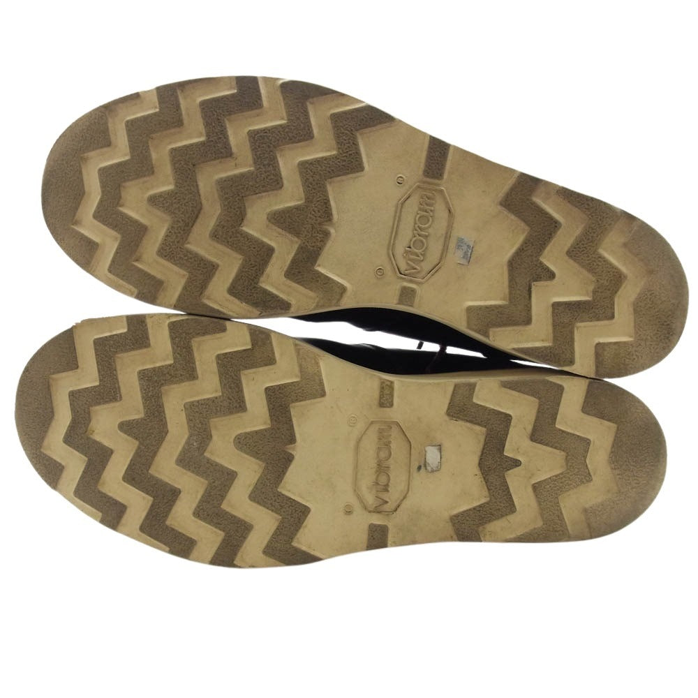 R.J.B アールジェイビー 126 コードバン ワーク ブーツ ブラック系 9【中古】