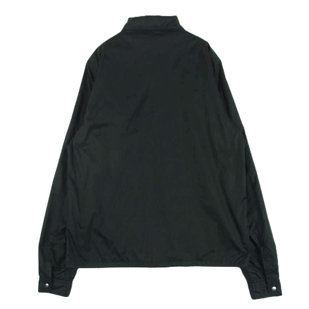 Rick Owens リックオウエンス DU01B7782-NDEP3 DRKSHDW ダークシャドウ Logo Printed Long Sleeved Jacket ロゴプリント コーチ ジャケット ブルゾン ブラック系 S【中古】