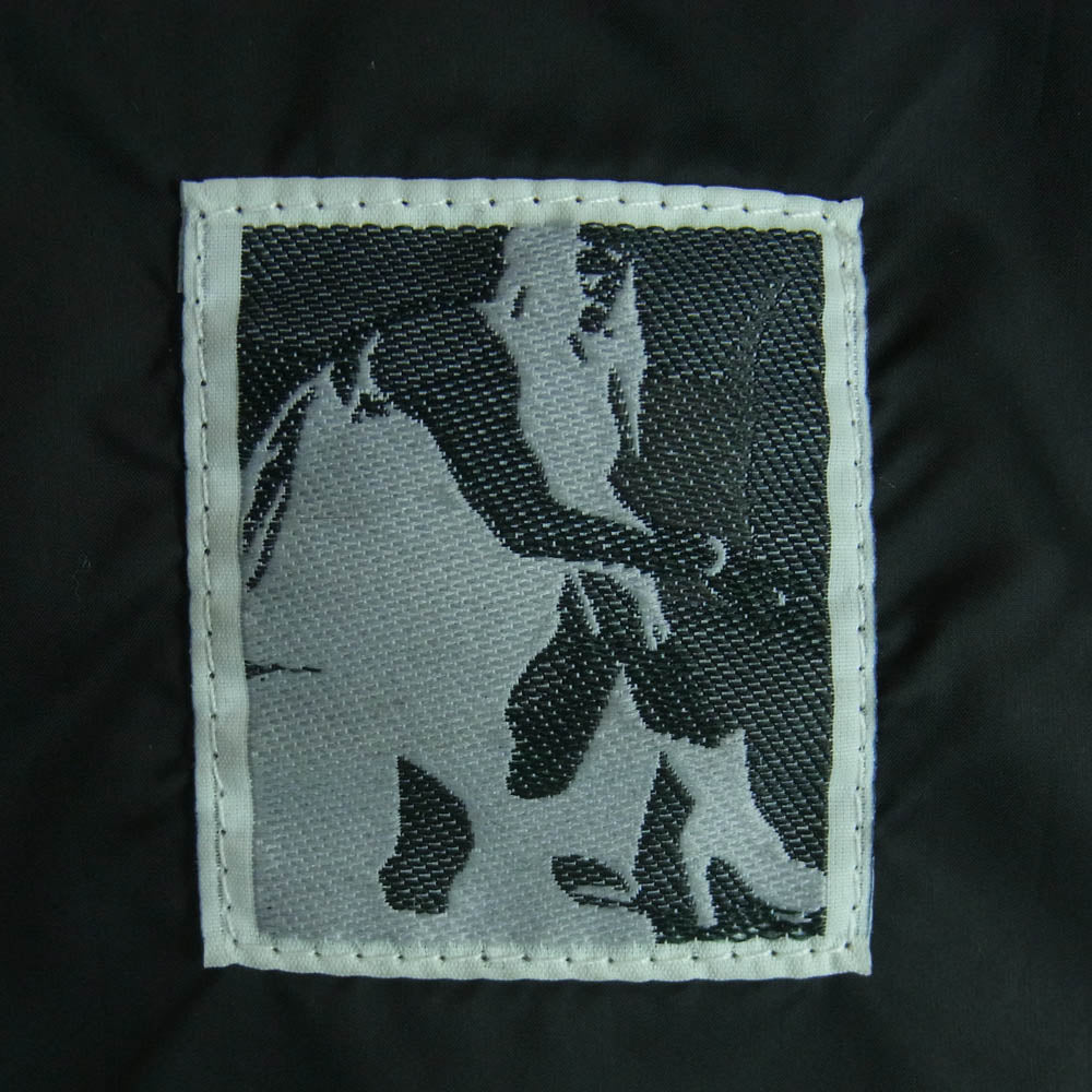 Rick Owens リックオウエンス DU01B7782-NDEP3 DRKSHDW ダークシャドウ Logo Printed Long Sleeved Jacket ロゴプリント コーチ ジャケット ブルゾン ブラック系 S【中古】