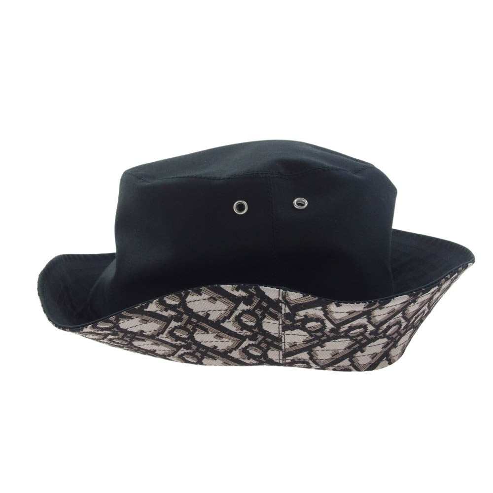 Dior ディオール Teddy-D ボブハット バケットハット ブラック系 58【中古】