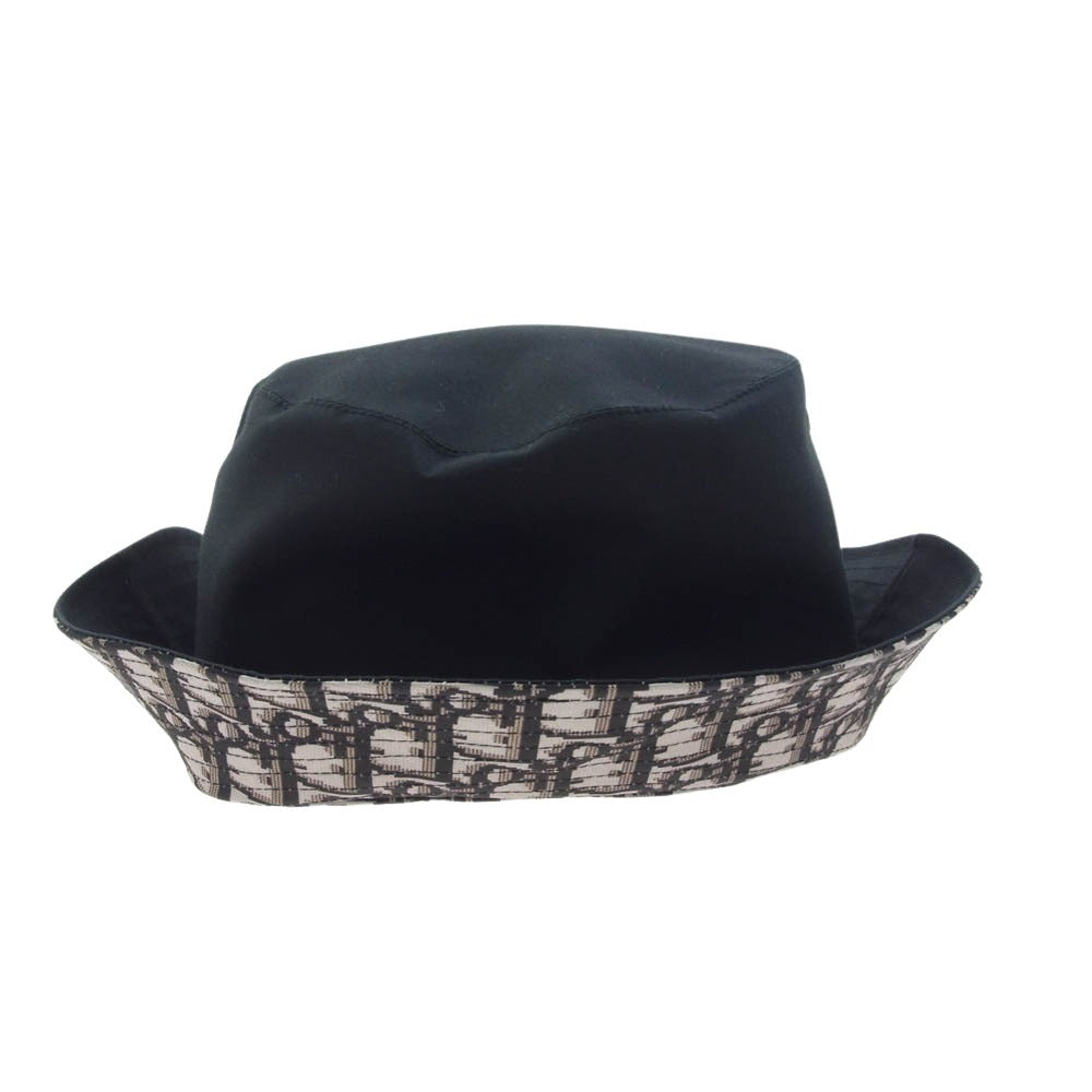 Dior ディオール Teddy-D ボブハット バケットハット ブラック系 58【中古】