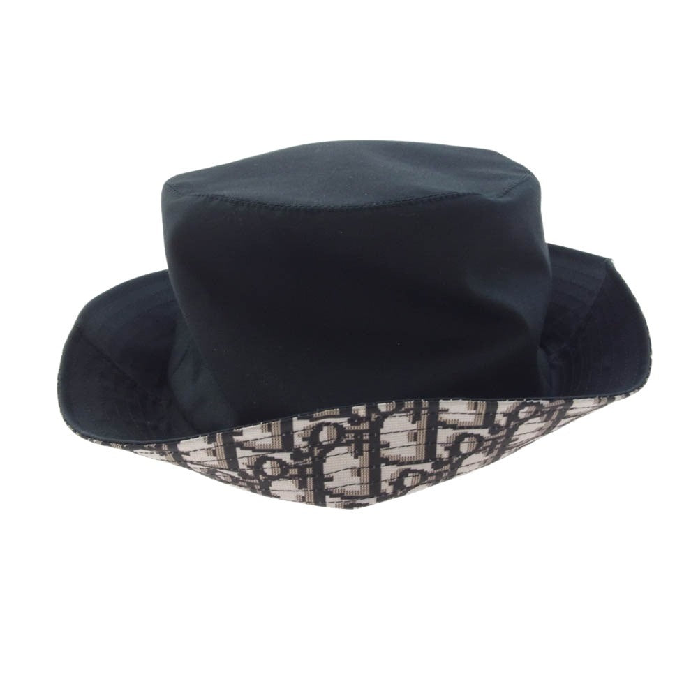 Dior ディオール Teddy-D ボブハット バケットハット ブラック系 58【中古】